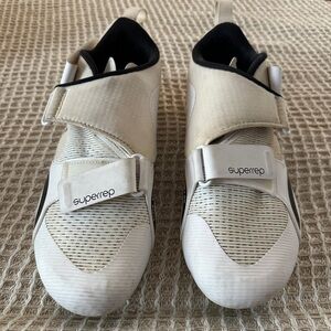 Nike SuperRep White and Cream Athletic Shoes